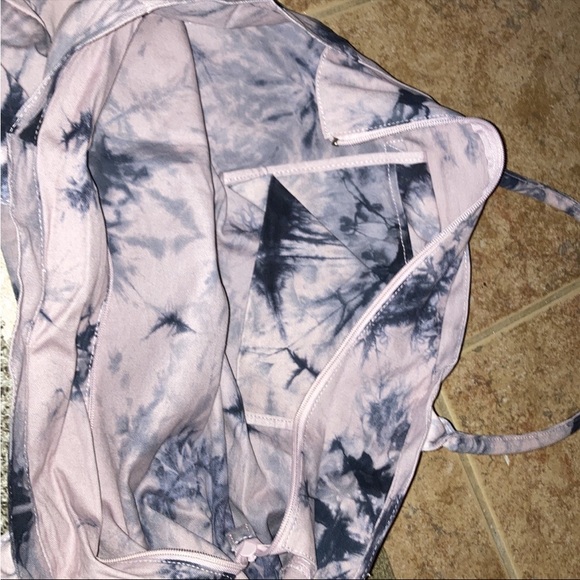 PINK Victoria's Secret Gray and Pink Tote 25” x 16” new - Picture 2 of 8